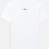 luxoriq-crest-polo-phoenix-back LUXORIQ Crest Polo in white, back view with IN EVERY THREAD embroidered at the nape