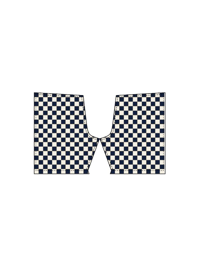 GAMCHA CHECK SHORTS by LUXORIQ, product image 2