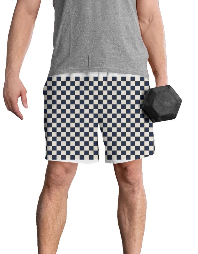 GAMCHA CHECK SHORTS by LUXORIQ, product image 1